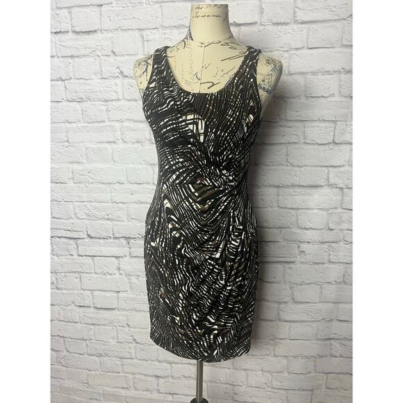 Kenneth Cole Dresses & Skirts - Kenneth Cole Petite Printed Faux Wrap Dress Size 8P